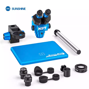 مجهر ثلاثي العينين بأشعة الشمس ، 35 + طاولة عمل كبيرة ، أداة إصلاح مرنة للمراقبة - Product Image 1