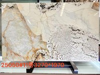 Marbre assorti pour mur TV de villa, marbre paysager de luxe pour panneau mural intérieur