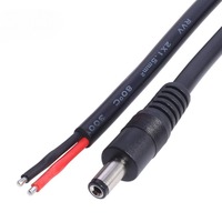 5521 2,1mm 5,1mm DC-Stecker Buchse Anschluss 5,5*2,1 zu Offenem Stromladekabel