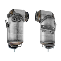 Filtro de Partículas Diésel Universal de Acero DPF para Audi 3.0 TDI 313PS 320PS 326PS A6 S6 A7 Q5 SQ5