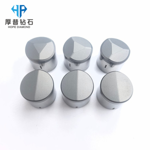 PDC cắt 1313 Cobalt leached 800-1000μm ridged và ba ridged cho PDC khoan bit và khoan dầu khoan lổ - Product Image 1