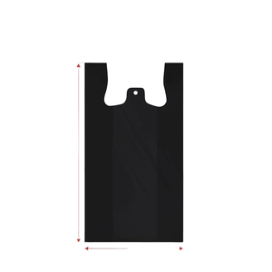 ถุงขยะแบบเสื้อกั๊ก HDPE หนาพิเศษ ขนาด 13 แกลลอน ป้องกันการรั่วซึม สำหรับครัว - Product Image 1