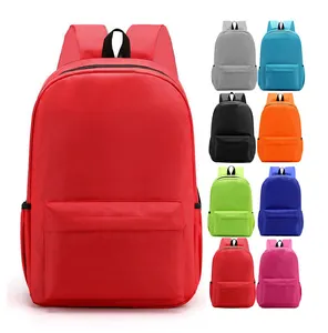 Mochila escolar impermeable, mochila de viaje ligera, gran capacidad, para estudiantes de secundaria, mochila sencilla para niños