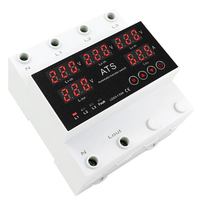 Commutateur de transfert automatique (ATS) à trois phases, directement de l'usine, avec retour de signal, 4P 63A 100A