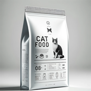 Tùy chỉnh 1kg 2kg 3kg 5kg 10kg 15kg 20kg đáy phẳng Mylar đứng lên túi chó mèo Cá Chim thức ăn vật nuôi bao bì túi có khóa kéo - Product Image 5