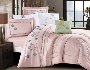 Juego de Ropa de Cama de Lujo Europeo Clásico, Súper Suave, para las Cuatro Estaciones, con Bordado Sencillo, Personalizable, <span class=keywords><strong>Nueva</strong></span> Moda, Gran Venta - Product Image 4