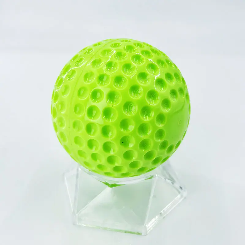 Wholesale 9 inch Indoor Adult PU Machine Dimpled Baseball Ball