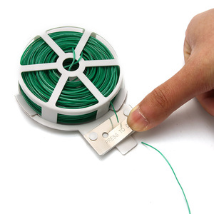 Fil de reliure pour fleurs et arbres 30 mètres PE Plant Twist Tie With Cutter - Product Image 5