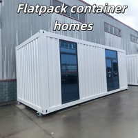 Maisons conteneurs préfabriquées sur mesure, faciles à assembler, maisons conteneurs préfabriquées modernes en kit