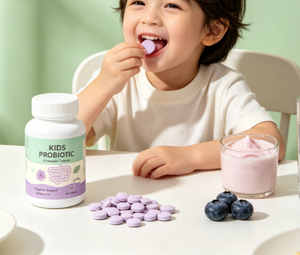 Suplemento Probiótico Masticable para Niños, Apoyo Digestivo, Salud Intestinal Infantil, 60 Tabletas - Product Image 2