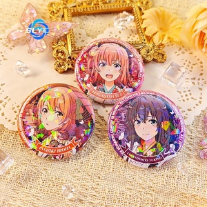 My Teen Comédie Romantique SNAFU Yukino Iroha Laser Badge Anime Merch Otaku Cadeau Fan Art - Product Image 1