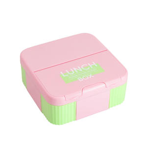 Lonchera Rectangular de Plástico N08-2 de Bencircle, Linda y Calentable para Niños, Estilo Bento, Contenedor de Almacenamiento de Alimentos para la Escuela - Product Image 6