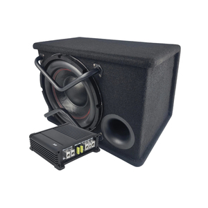 Combo Subwoofer Passif en Boîte de <span class=keywords><strong>12</strong></span> Pouces, Amplificateur Monocanal avec Câblage Complet pour Améliorer la Qualité Sonore de la Voiture - Product Image 3