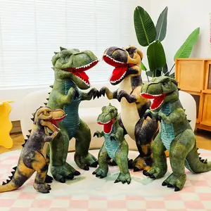 Lifelike Big Plushies Tyrannosaurus Soft Toy Bedtime Doll Children Gifts Giant Stuffed Plush Dinosaur Toys For Kids