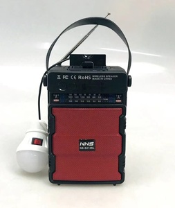 <span class=keywords><strong>Radio</strong></span> Ricaricabile NNS S212SL con USB, SD, TF, Mp3, Luce e Pannello Solare, <span class=keywords><strong>Radio</strong></span> AM/FM Tascabile - Product Image 3