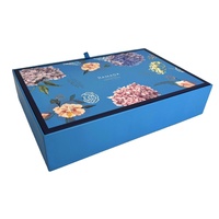 Boîtes cadeaux personnalisées avec logo, vente en gros, luxe moderne, en papier artistique coloré, fermeture magnétique, pelliculage mat, gaufrage