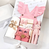 Vêtements et chaussures pour bébés nouveau-nés avec logo personnalisé Boîte d'annonce de cadeau d'été Doublure en éponge pour vêtements pour nouveau-nés et bébés