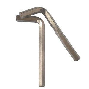 Clé Allen hexagonale en acier trempé de 1,5 mm à <span class=keywords><strong>6</strong></span> mm, à bras long ou court, type L, plaquée zinc - Product Image 1