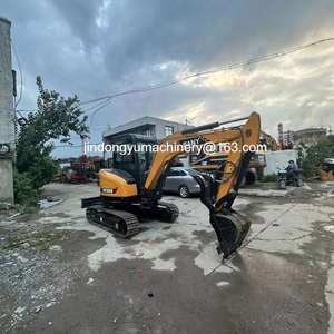 Miniexcavadora de cadenas SY35U de 3.5 toneladas con cilindro hidráulico Sany y motor Yanmar para movimiento de tierras y construcción (peso operativo) - Product Image 5