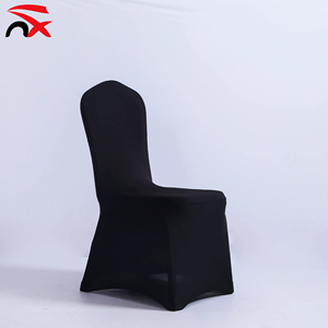 Promozione: Coprisedia <span class=keywords><strong>Universale</strong></span> Elastico di Alta Qualità, Lussuoso, Nero, Lavabile e Rimovibile in Poliestere e Spandex per Matrimoni e Feste - Product Image 1