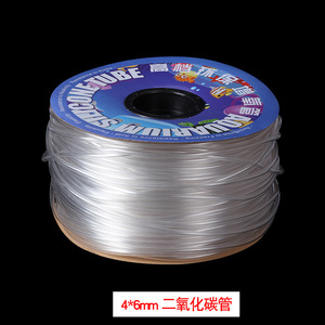 Tubo de Oxigênio Branco para Aquário 4x6mm, Mangueira de Bomba de Ar, Tubulação Flexível para Aeração, Acessório de Oxigenação - Product Image 3