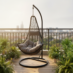 Meubles d'extérieur, balançoire de jardin, balançoires de patio, hamac suspendu en métal pour parc et hôtel - Product Image 4