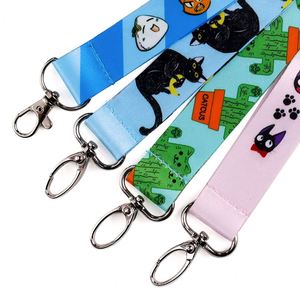 Cordón de poliéster personalizado con logo para tarjetero, de nailon, con impresión por sublimación, promocional, de una pieza, para mascotas, cómics y anime. - Product Image 2