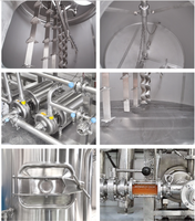 Équipement de brassage de bière en acier inoxydable 300L, mini-brasserie avec cuves de fermentation