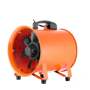 Ventilador de aire portátil de 200mm, soplador de aire Industrial de 8 pulgadas con movimiento de aire
