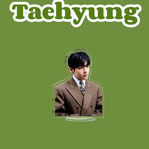 Standee Acrílico de <span class=keywords><strong>Taehyung</strong></span> de Kpop de 10 cm, Foto HD, Impresión a Doble Cara, Modelo de Exhibición de Ídolo, Decoración de Escritorio, Recuerdo para Fans, Regalo - Product Image 4