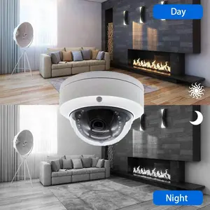 Telecamera di sicurezza ip Tuya Smart Wifi telecamera Dome CCTV per visione notturna a colori per interni impermeabile all'aperto