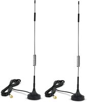 Antenne externe à bobine magnétique RFlink (Polycarbonate Noir Acier) Gain 5dBi VSWR 2.0 Compatible avec les routeurs 3G 4G LTE