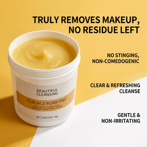 Crème Nettoyante Visage OEM/ODM en Gros, Lotion Démaquillante Yeux et Visage, <span class=keywords><strong>Baume</strong></span> <span class=keywords><strong>Démaquillant</strong></span> pour Tous Types de Peau - Product Image 2