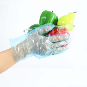 Guantes Desechables de HDPE en Bolsa, 100 Unidades/Paquete, Guantes de Plástico Transparente de Grado Alimenticio, Guantes Protectores de Polietileno con Relieve - Product Image 6