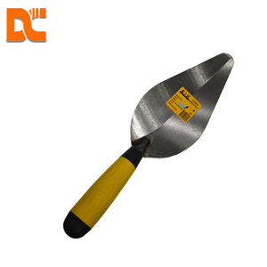 Truelle en acier au carbone avec manche en plastique <span class=keywords><strong>de</strong></span> qualité industrielle, poignée ergonomique, bords arrondis/carrés/pointus pour la maçonnerie et le béton - Product Image 2