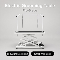 Table de toilettage pour chien AP-899 avec élévateur électrique et bras articulé, table de toilettage pour animaux de compagnie à vendre