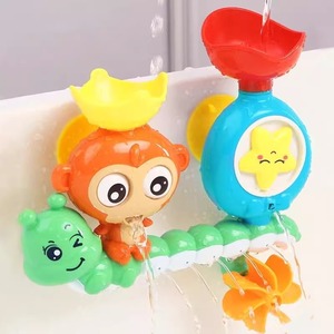 Lindo Rociador con Forma de Mono con Función de Rociado Giratorio, Juguete Educativo de Agua para Bebés, Adecuado para el Juego Sensorial Durante el Baño - Product Image 4