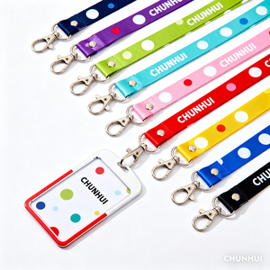 Polyester Umweltfreundliches Bedrucktes Schlüsselband Leuchtendes Muster Ausweishalter mit Haken Fußball Lehrer Kreuzfahrt Hochwertig - Product Image 4