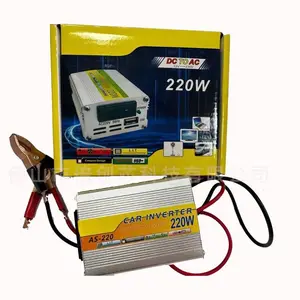 Inversor modificado Mini encendedor de cigarrillos pequeño 300W 400W Inversor de corriente 12V 230V 220W Convertidor de cargador