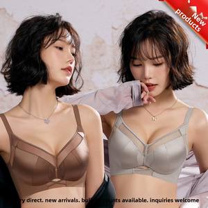 Zhuoyilan 6669 Kleine Borst Push-Up Bh Voor De Herfst Winter Verbetering Van Ademende Zijborstcollectie Anti-Doorhangende Draadloze Bh - Product Image 3