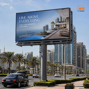 Pantalla LED de Aluminio para Exteriores MICLED P5.7-P10 con Resistencia al Agua IP66 y Resolución 8K para Publicidad <span class=keywords><strong>Inmobiliaria</strong></span> en Dubái - Product Image 1
