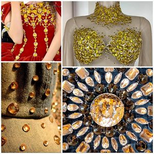 BOBOHOO gros strass coudre sur K9 forme carrée pierres de cristal <span class=keywords><strong>verre</strong></span> strass coudre sur robe à capuche <span class=keywords><strong>Applique</strong></span> personnalisée - Product Image 6