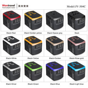 Wontravel tipo <span class=keywords><strong>C</strong></span> cargador rápido adaptador de viaje universal de la UE AUS Reino Unido nos enchufe USB hembra - Product Image 6