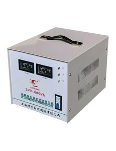 220 В 3 кВА Высокоточный полностью автоматический стабилизатор Интеллектуальный SVC/TND Малый медный регулятор напряжения однофазный ток переменного тока - Product Image 2