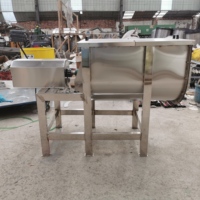Mélangeur à pales horizontales en U pour poudres, machine de mélange de qualité alimentaire pour assaisonnements et poudres protéinées