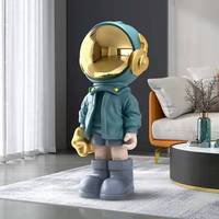Figurines d'astronaute de décoration pour la maison, nouveau mobilier de salon, style nordique, Yiwu