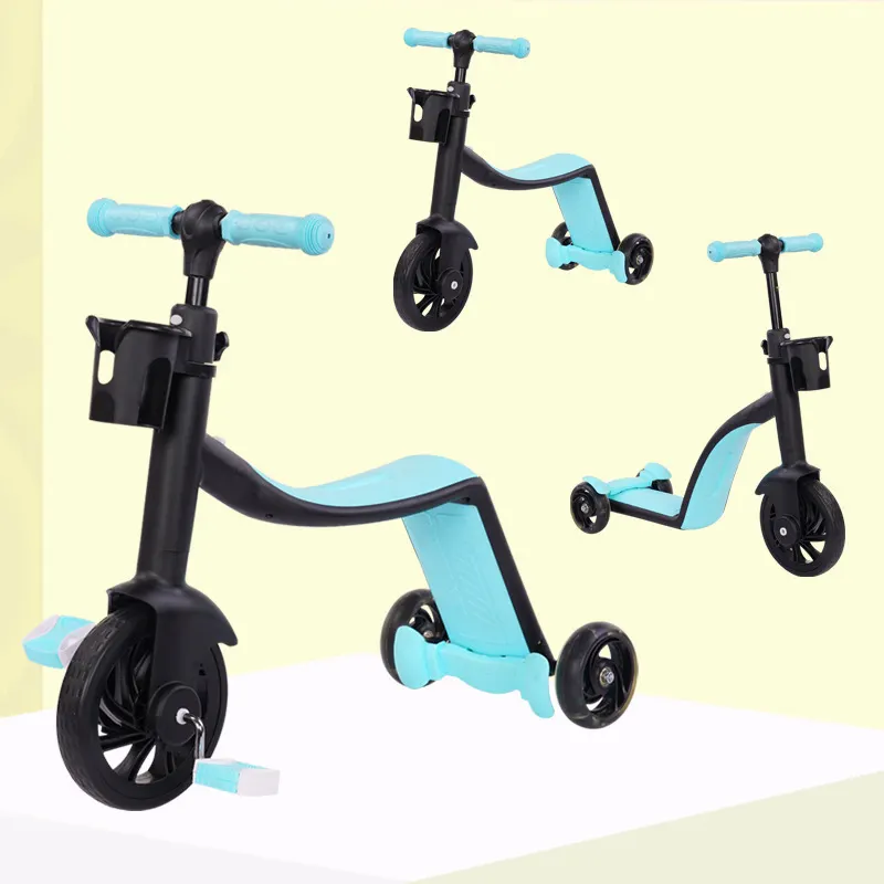 Scooter per bambini nuovo e di nuova concezione con funzione girevole tre in uno scooter per bambini