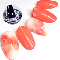 KODIES-Vernis à ongles gel fleuri transparent, 1litre, aquarelle, encre marbrée, fleur liquide, lampe à LED, bricolage français