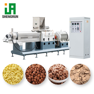 Machine automatique de fabrication de flocons de maïs de grande capacité, extrudeuse de maïs soufflé, ligne de production de snacks soufflés - Product Image 5