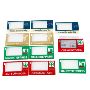 Supermarket Customization ESL <b>Plastic</b> Price Tag Label Clips Holders With Display <b>Hook</b> - Product Image 5